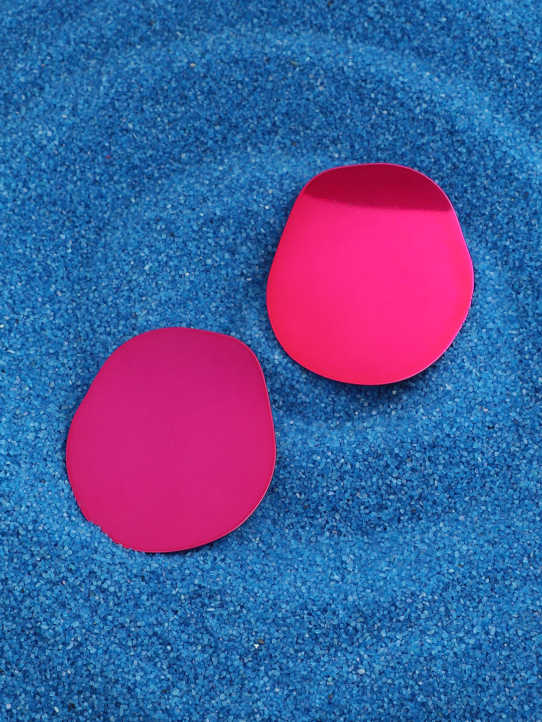 Women's The Martian Drop Earrings - Fushcia Pink