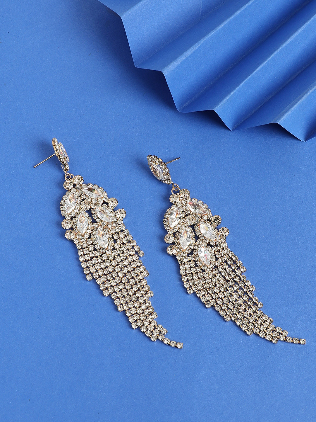 Gold-Plated Classic Drop Earrings
