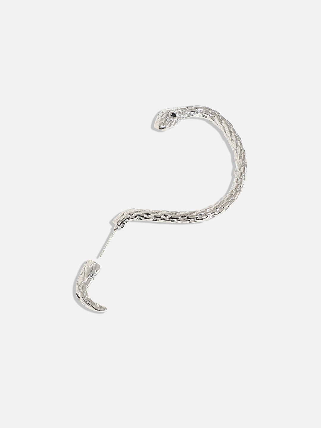 Silver-Plated Animal Shaped Ear Cuff Earrings