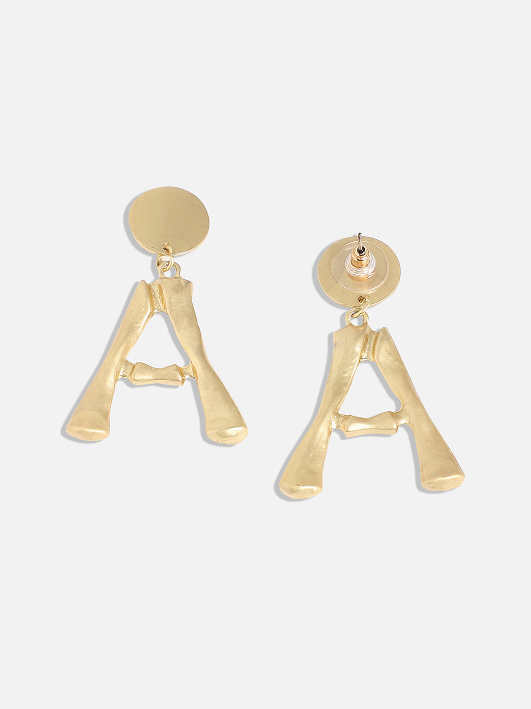 Gold Plated Drop Earrings