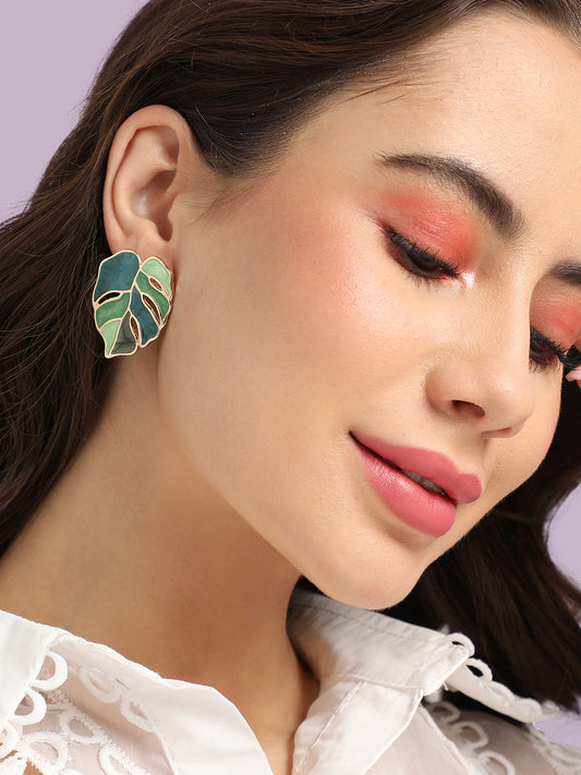 Gold Plated Studs Earrings