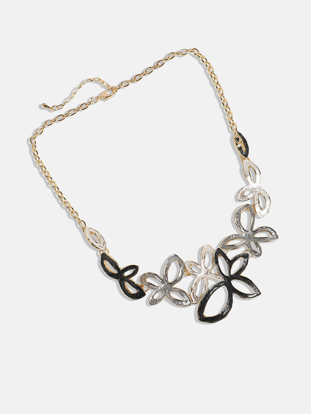 Gold-Plated Butterfly Jewellery Set
