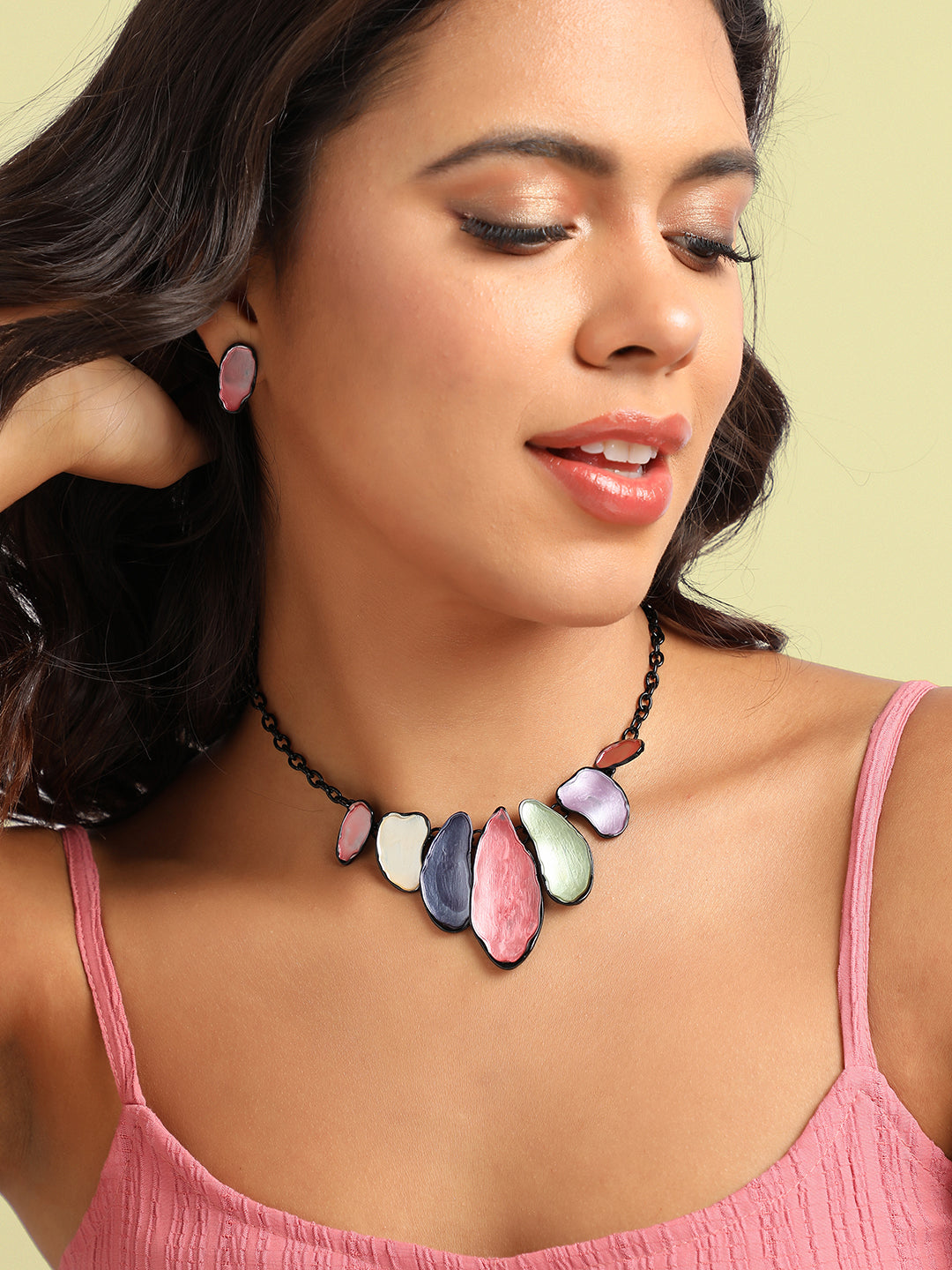 Abstract Jewellery Set