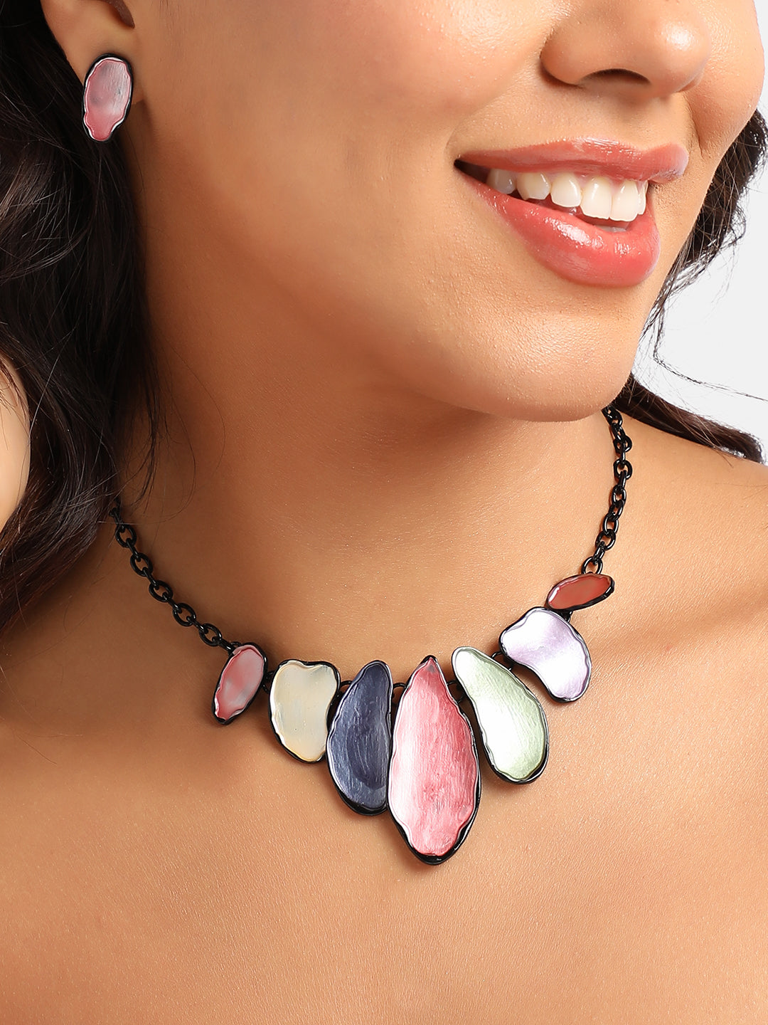 Abstract Jewellery Set
