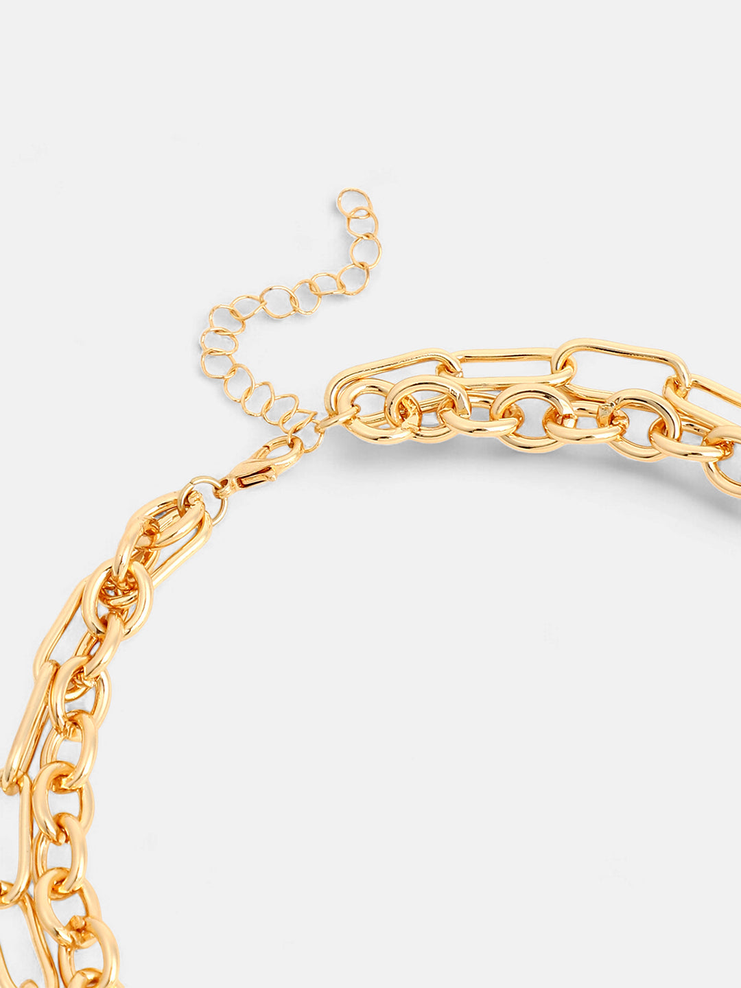 The Coin Chainlink Multi-Layer Necklace - California Gold-SOHINC6059
