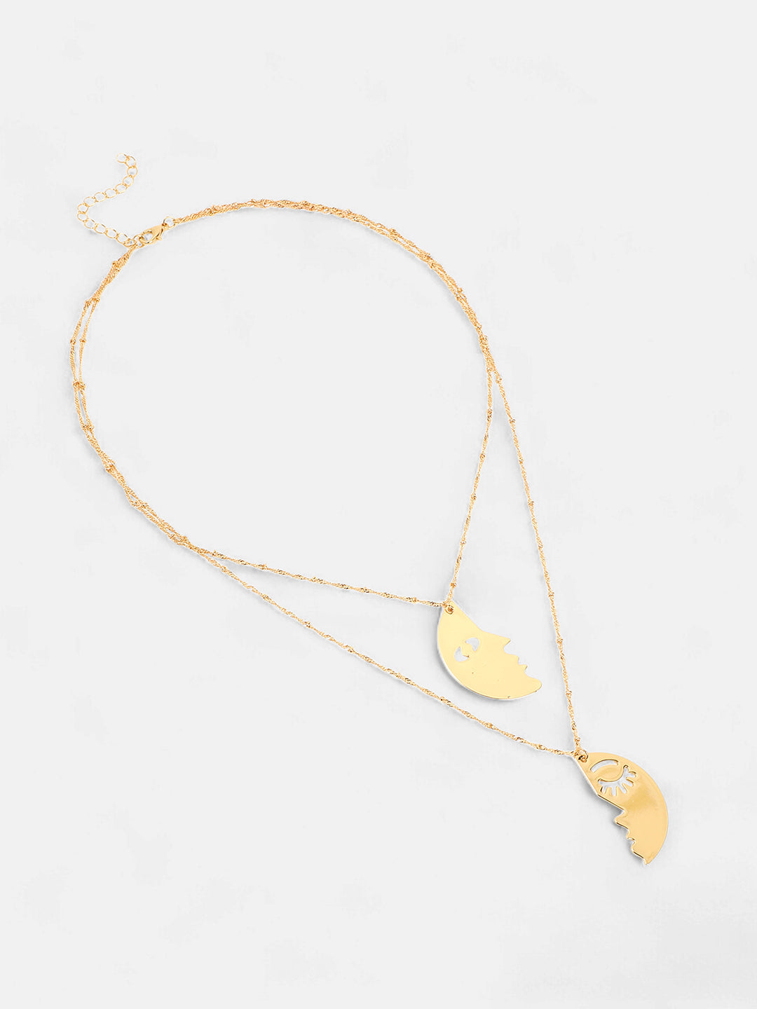 The Lovers Multi-Layer Necklace - California Gold-SOHINC6060