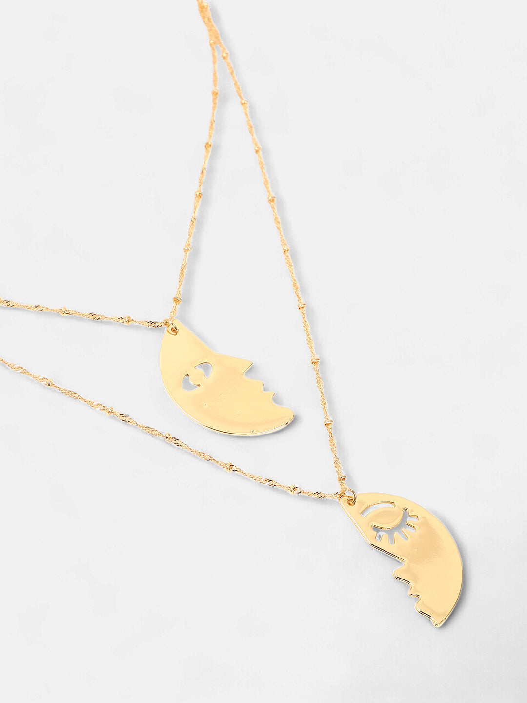 The Lovers Multi-Layer Necklace - California Gold-SOHINC6060