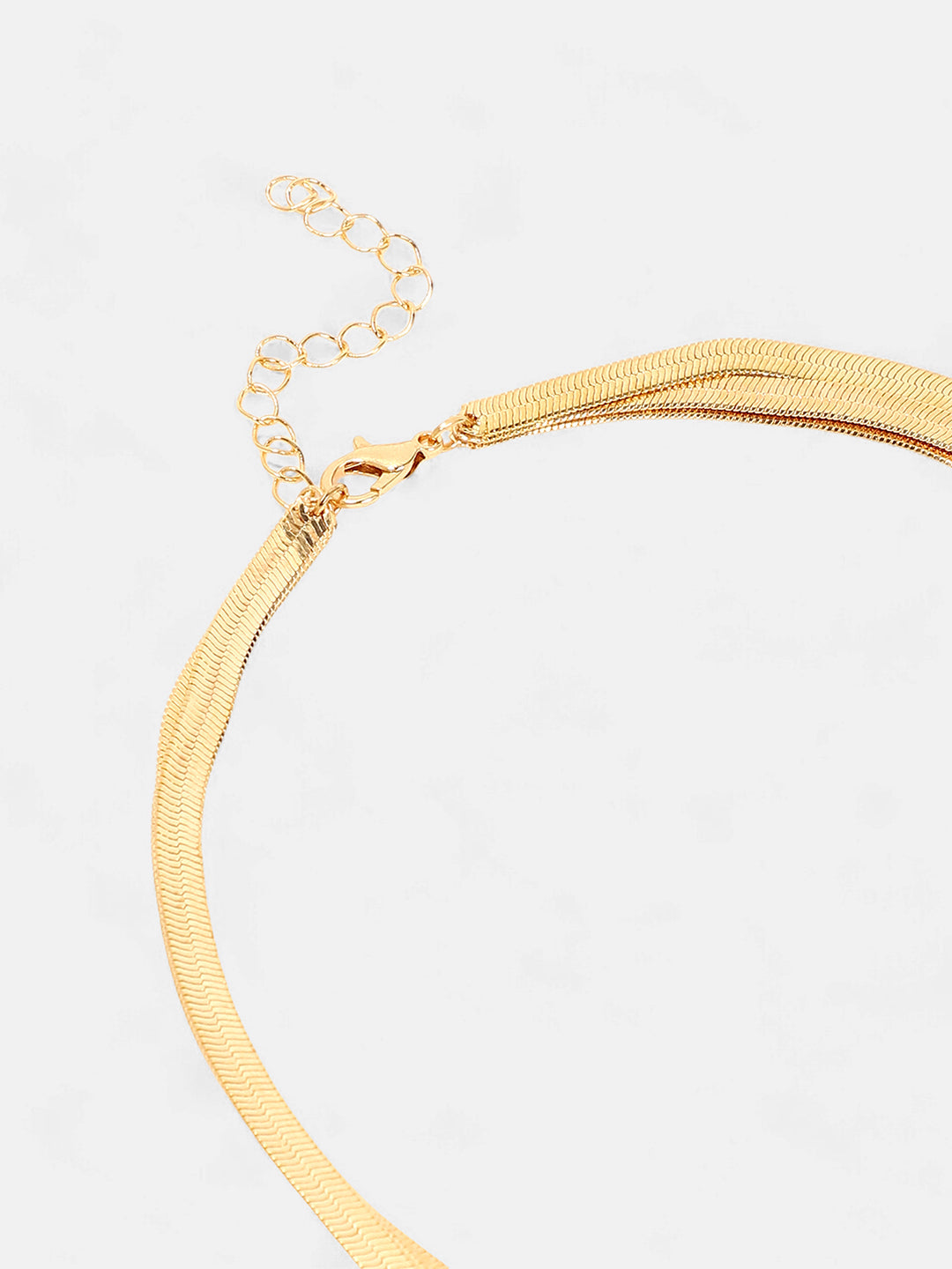 The Snakechain Multi-Layer Necklace - California Gold-SOHINC6061