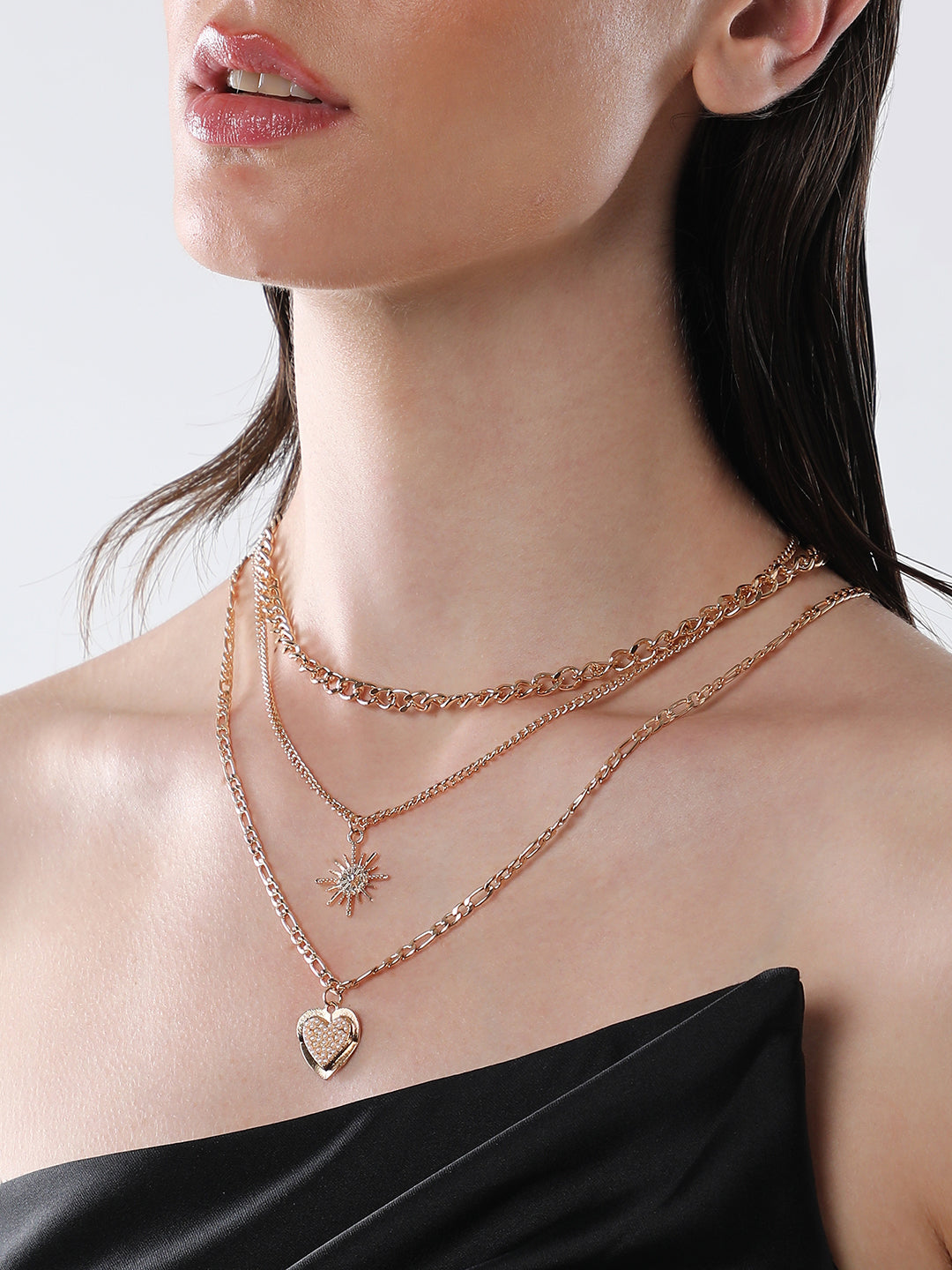 The Ellie Multi-Layer Necklace - California Gold-SOHINC6064