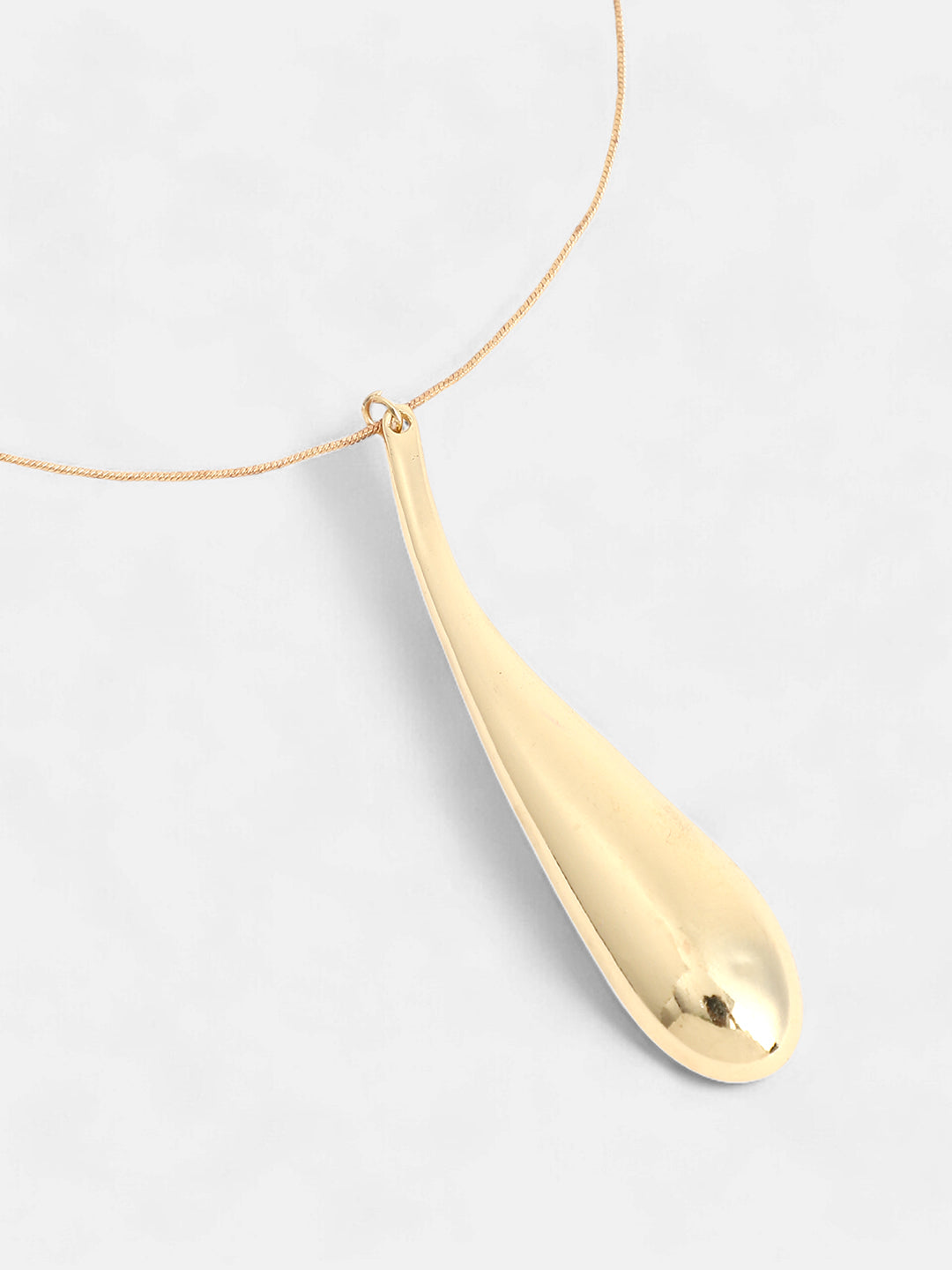 The Drip Pendant Necklace - California Gold-SOHINC6068