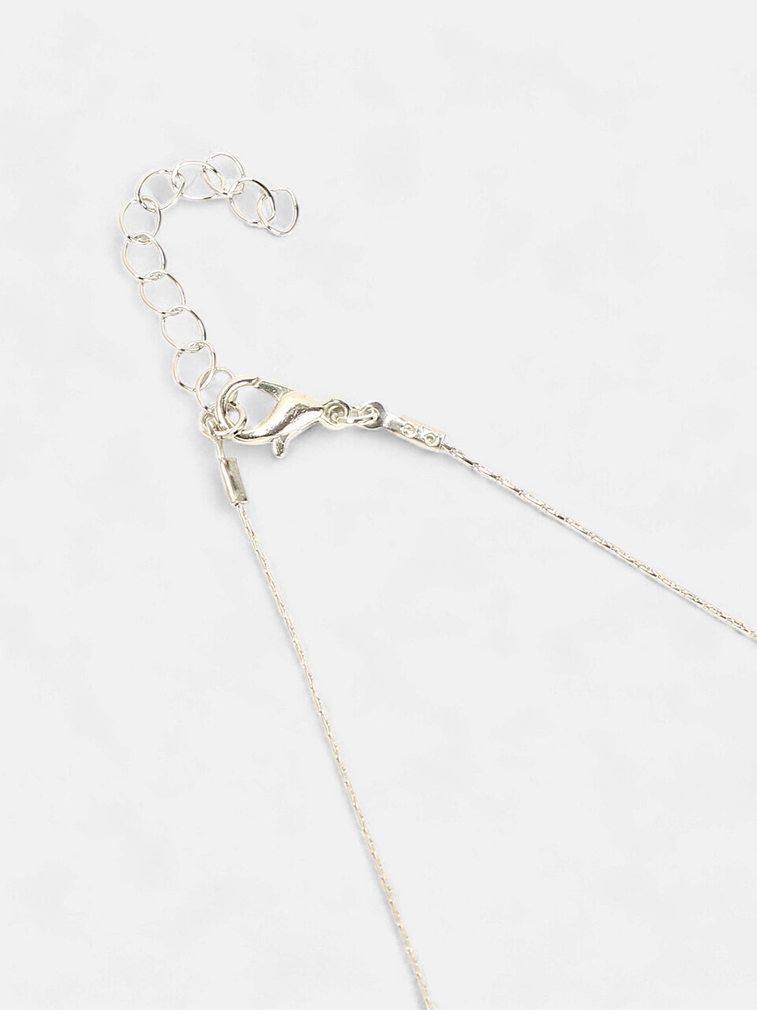 The Orb Collar Necklace - Metallic Silver-SOHINC6076
