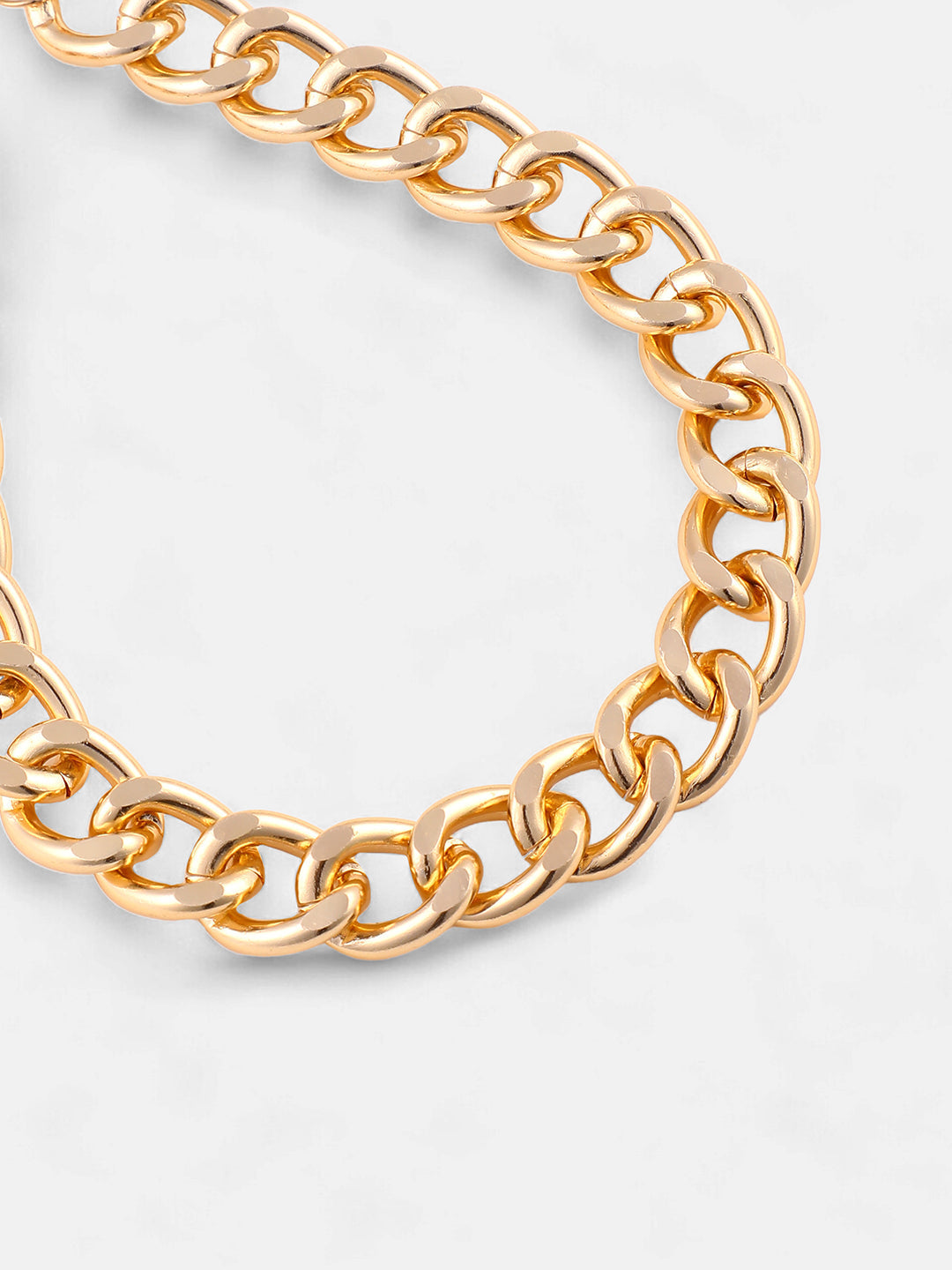 The Medium Chunky Link Chain Necklace - California Gold-SOHINC6202