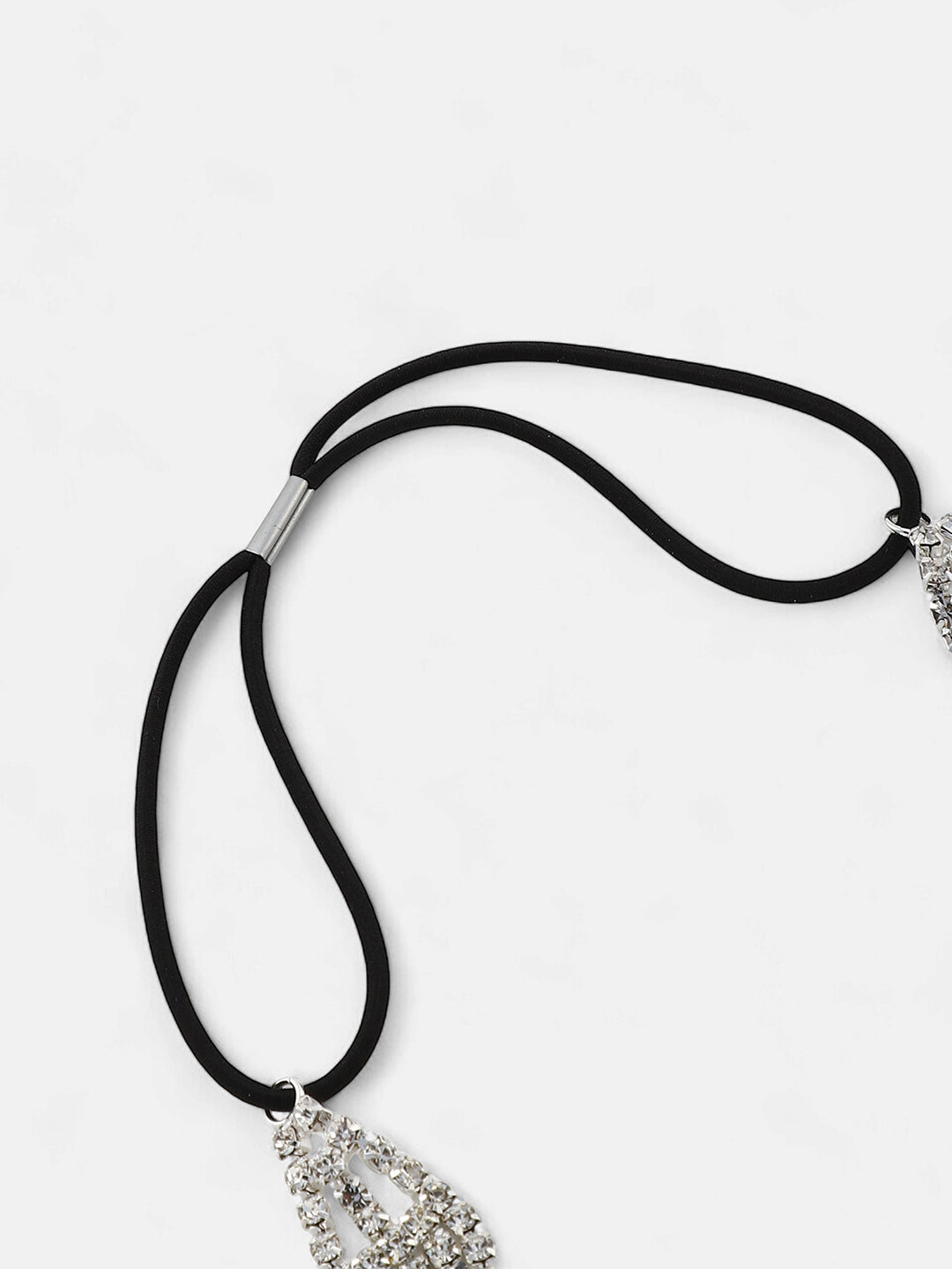The Bijou Collar Necklace - Crystal Silver-SOHINC6235