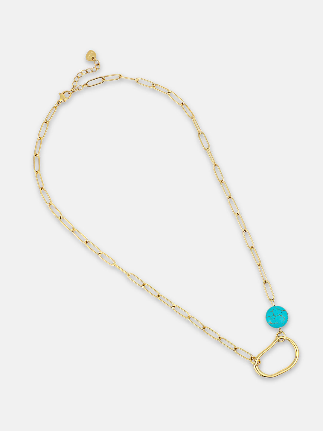 The Santorini Chain Necklace - California Gold