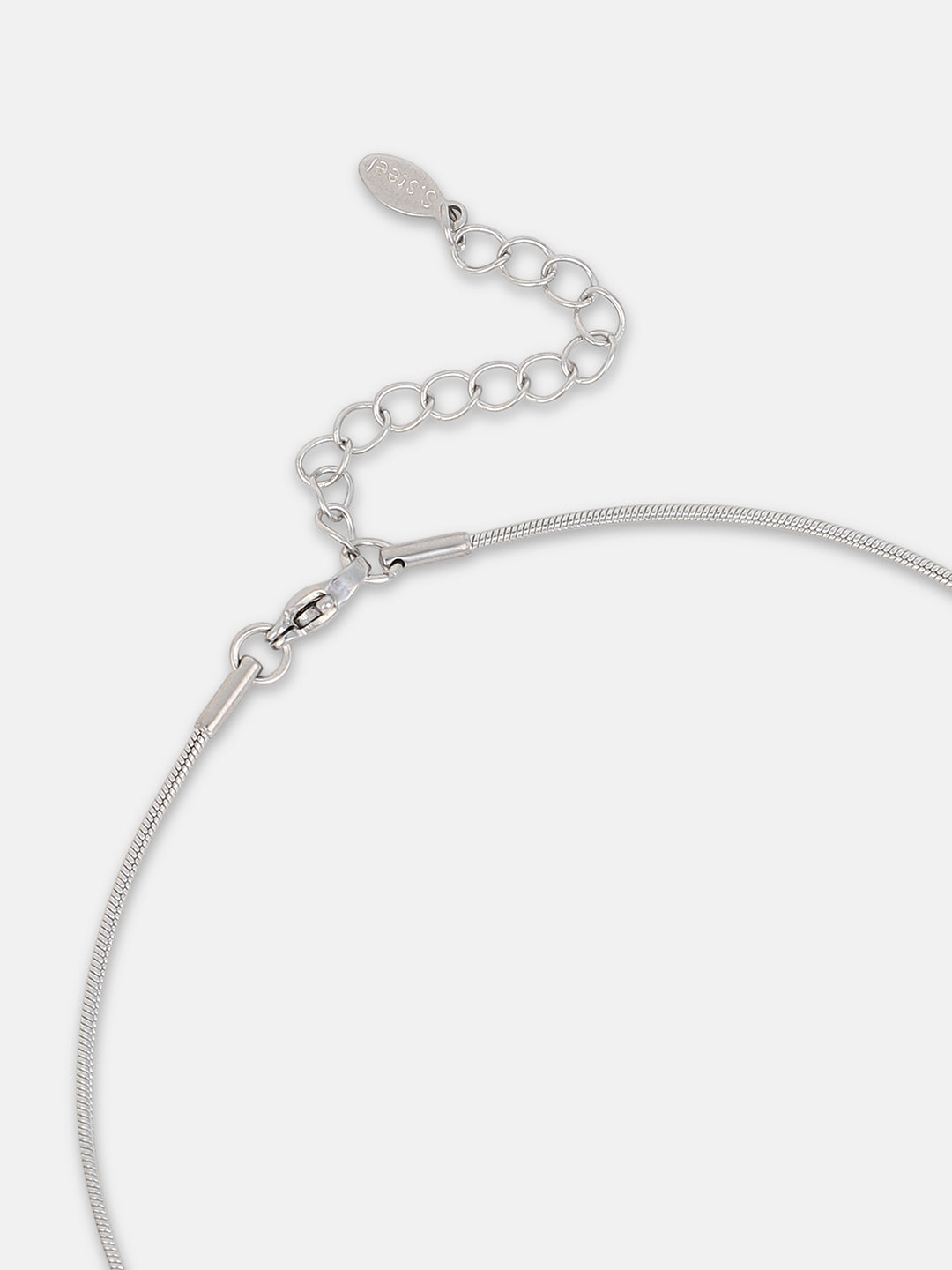 The Scale Multi-Layer Necklace - Metallic Silver