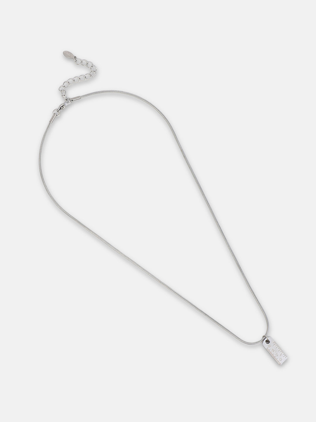 The Scale Multi-Layer Necklace - Metallic Silver