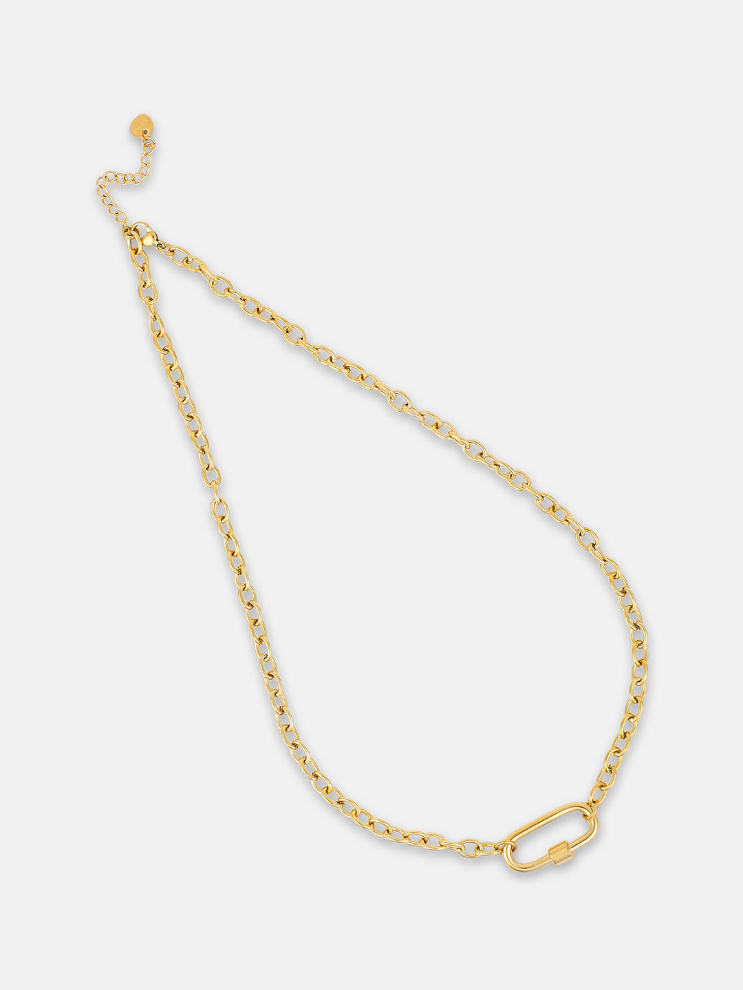 The Industrial Pendant Necklace California Gold