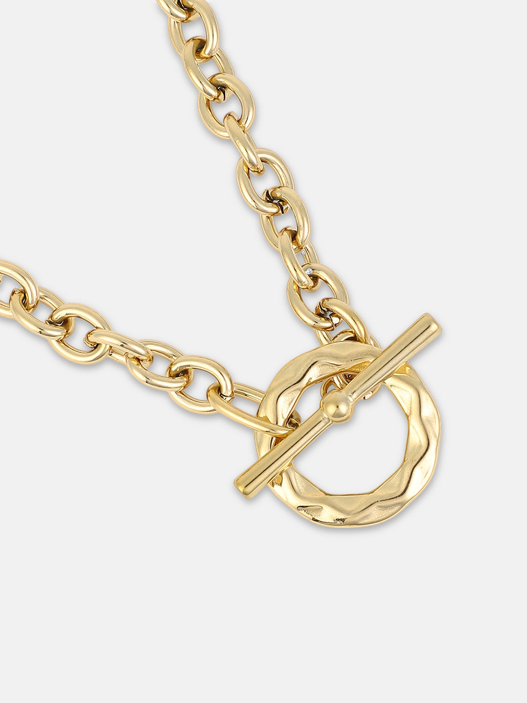 The Sol Halo Chain Necklace - California Gold