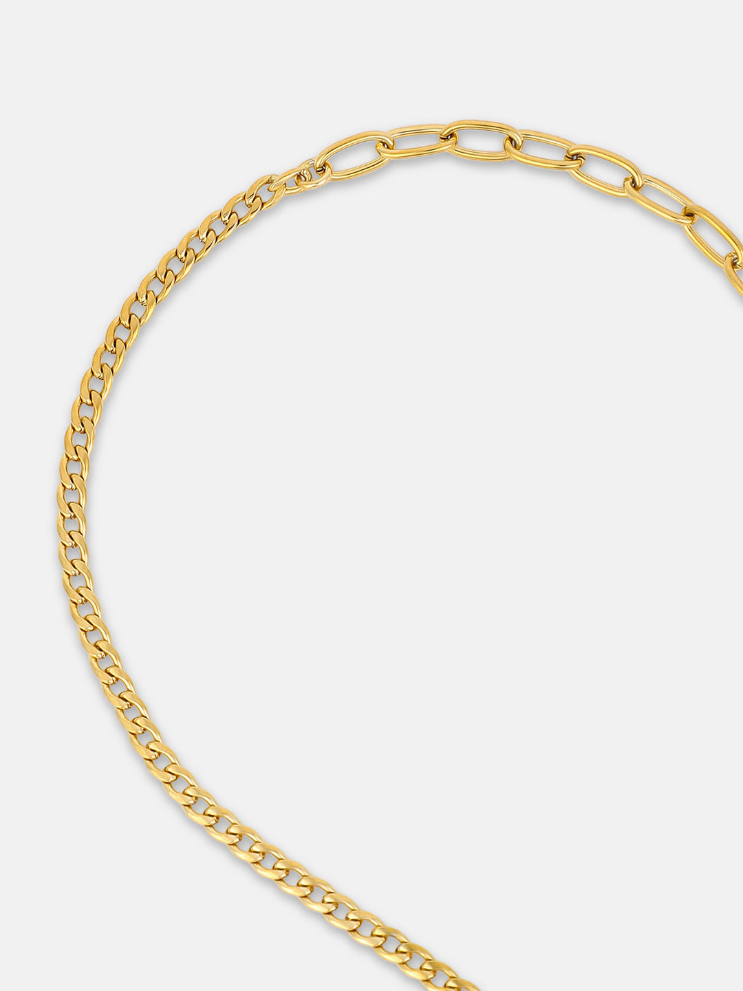 The Industrial Lazuli Chain Necklace - California Gold