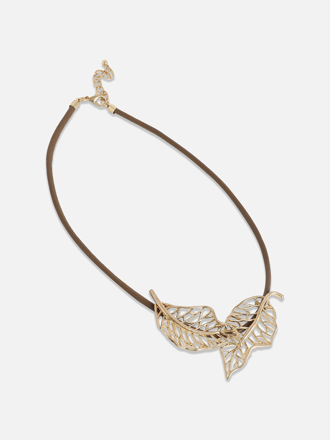 Gold-Plated Statement Necklace