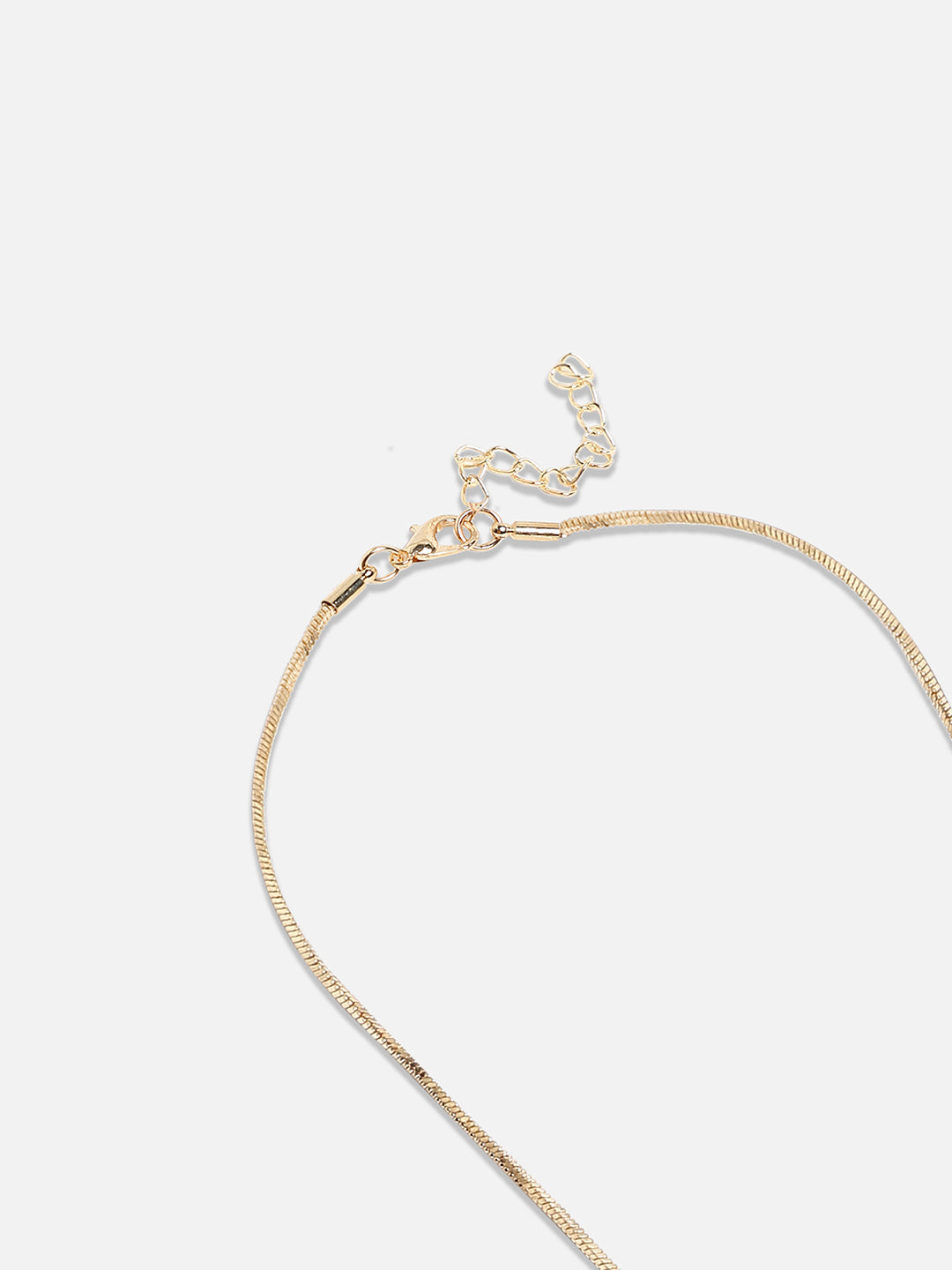Gold-Plated Smile Collar Necklace