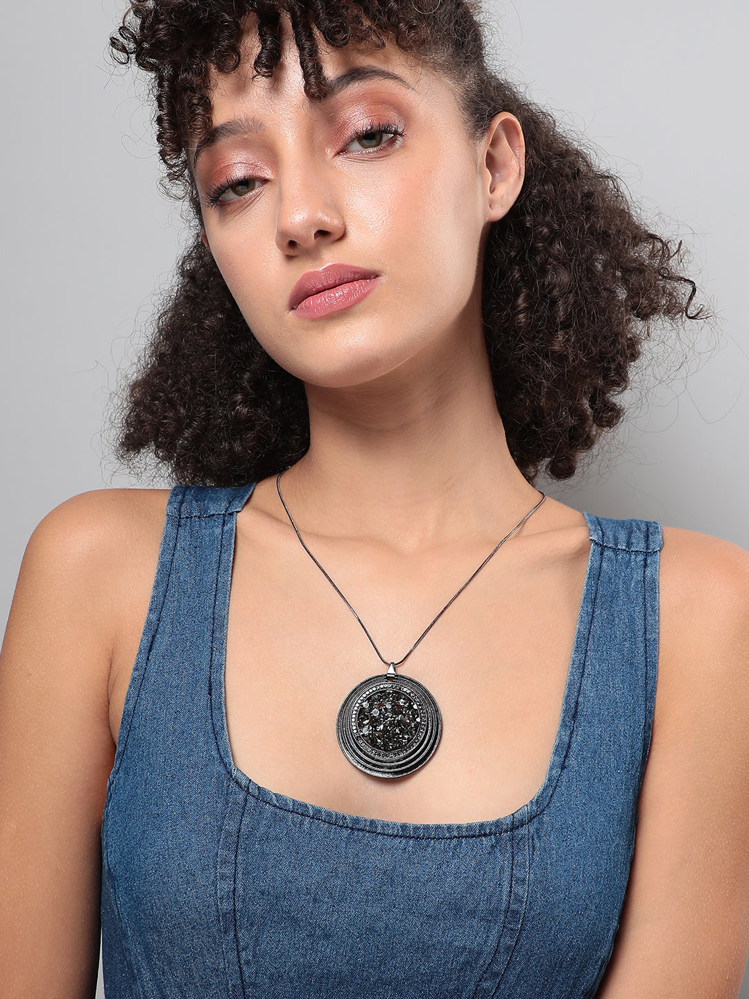 Silver Plated Chain with Pendant