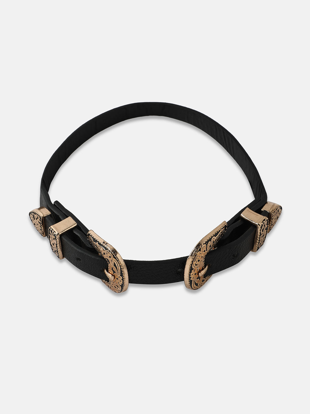 Women's The Howdy Choker Necklace - Antique Gold