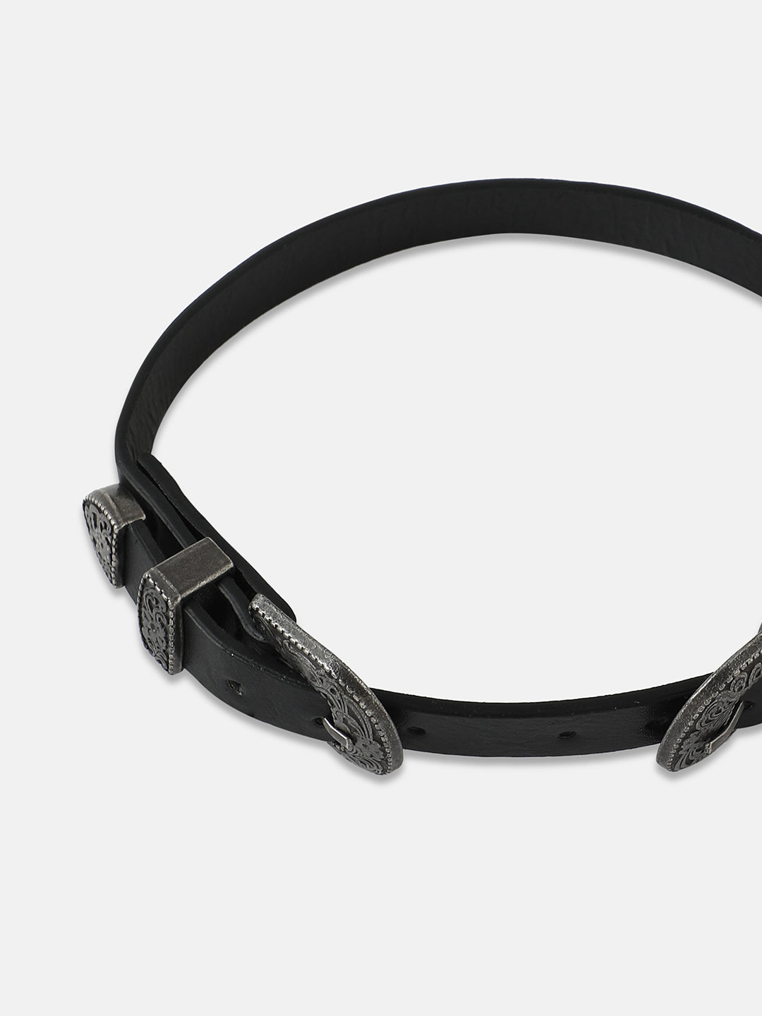 Women's The Howdy Choker Necklace - Antique Silver