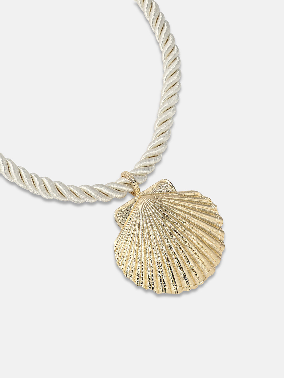 Women's The Seashell Jewellery Set - Ivory White