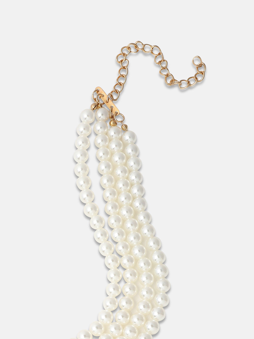 Women's The Small Jackie Statement Necklace - Pearl White