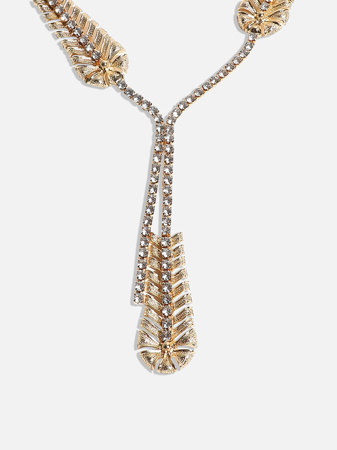 Gold-Plated Minimal Studded Necklace