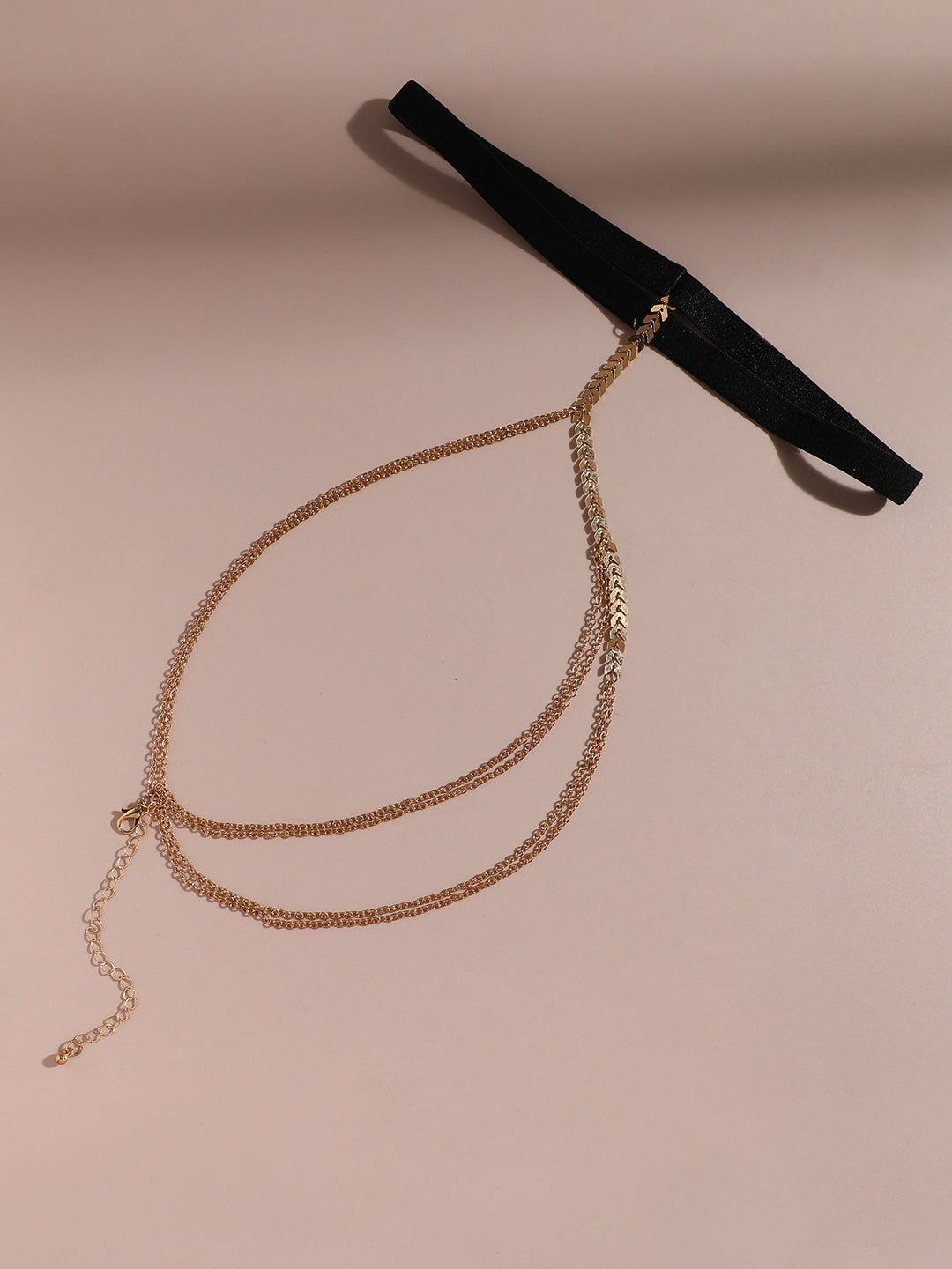 Gold-Plated Statement Necklace