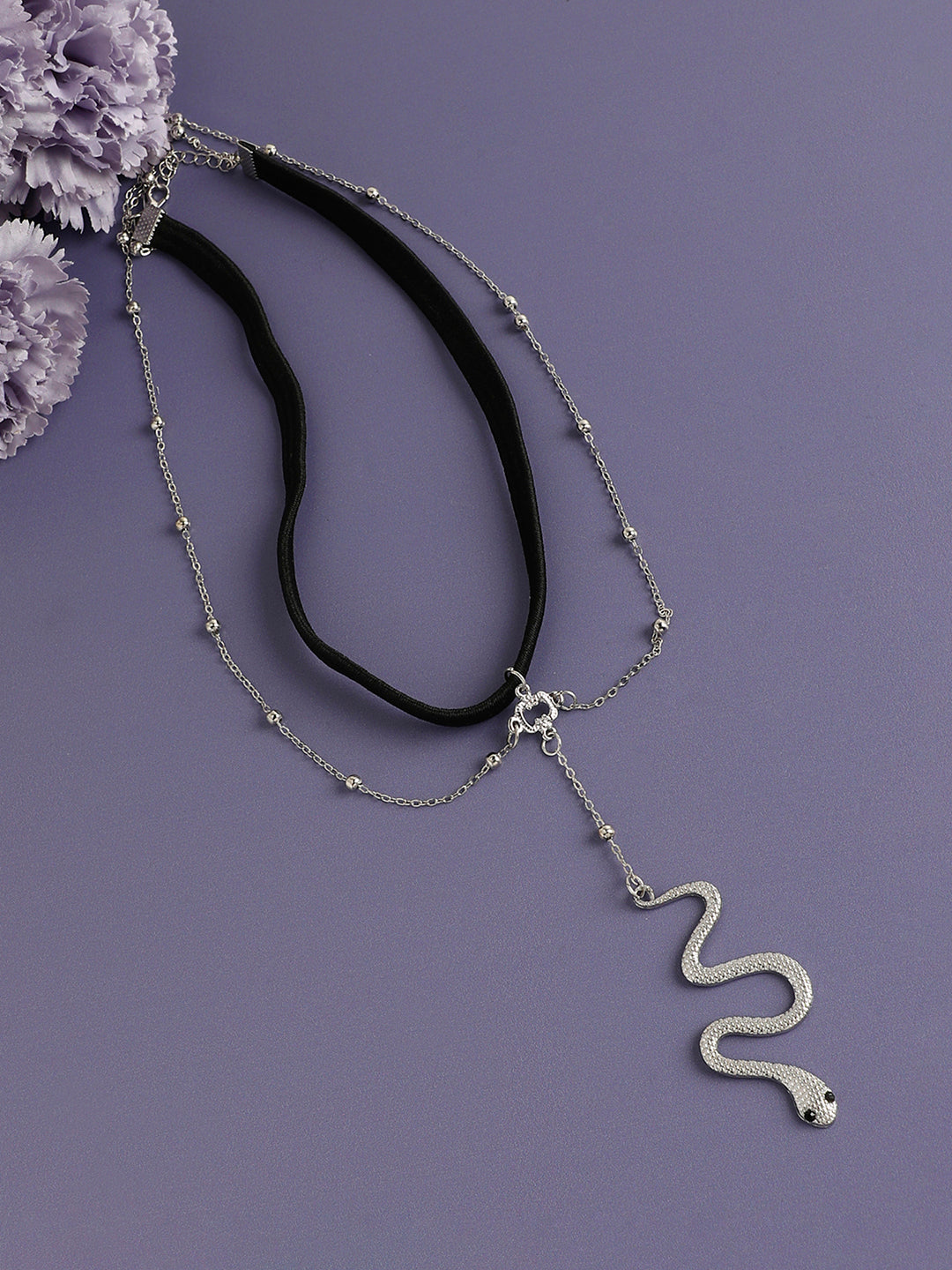 Silver-Plated Minimal Body Chain