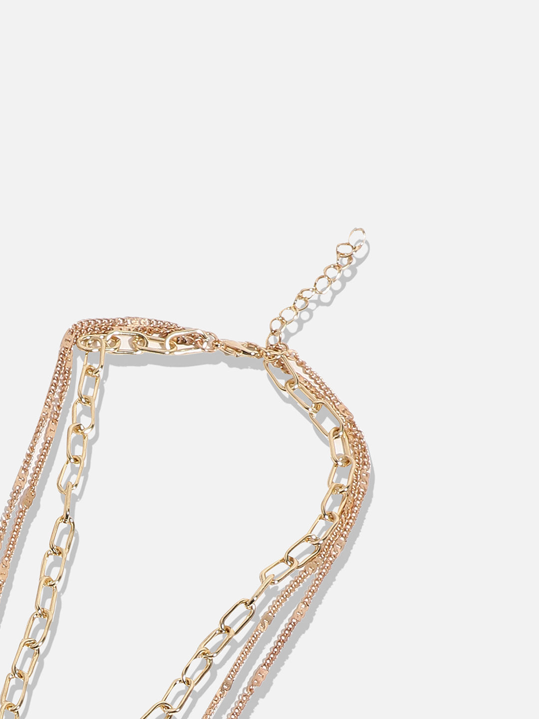 Gold-Plated Layered Necklace
