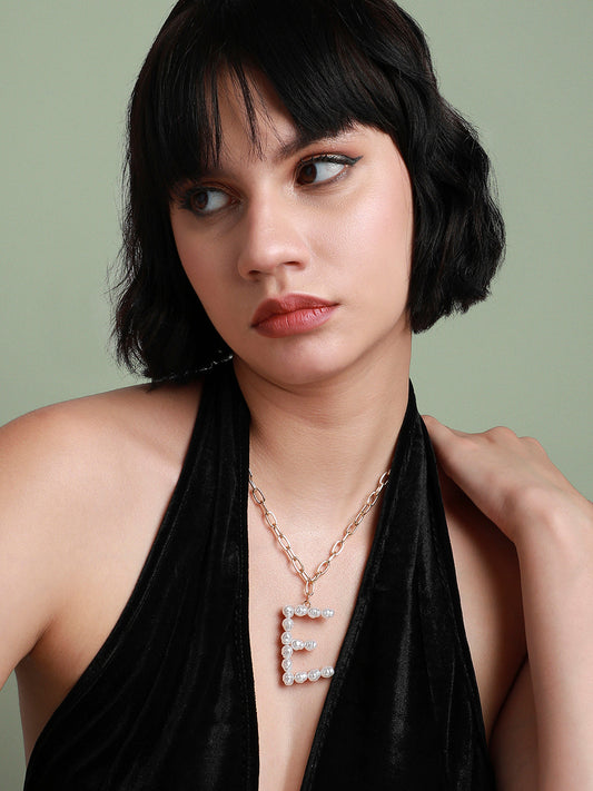 Gold-Plated Beaded Chain