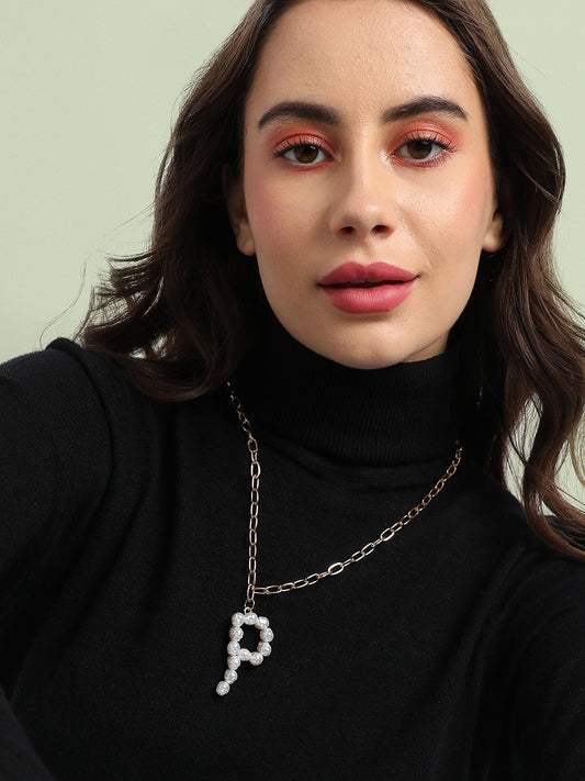 Gold-Plated Beaded Chain