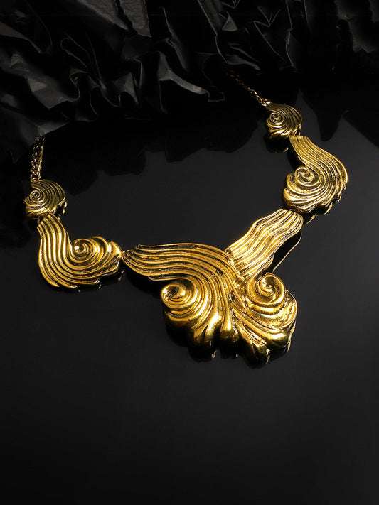 Gold Plated Choker Necklace