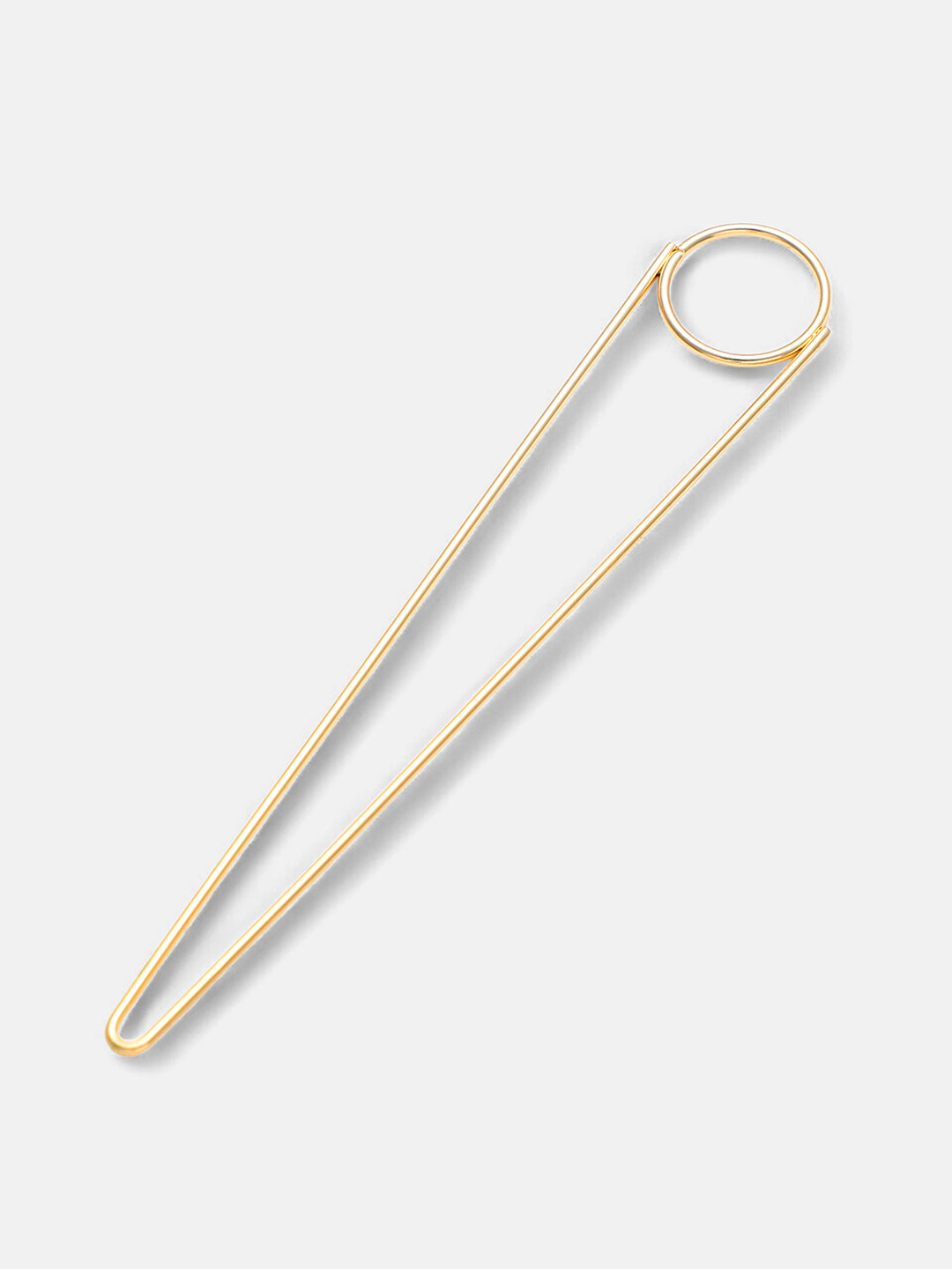 The Cylindre Hair Pin - California Gold-SOHIPN6265