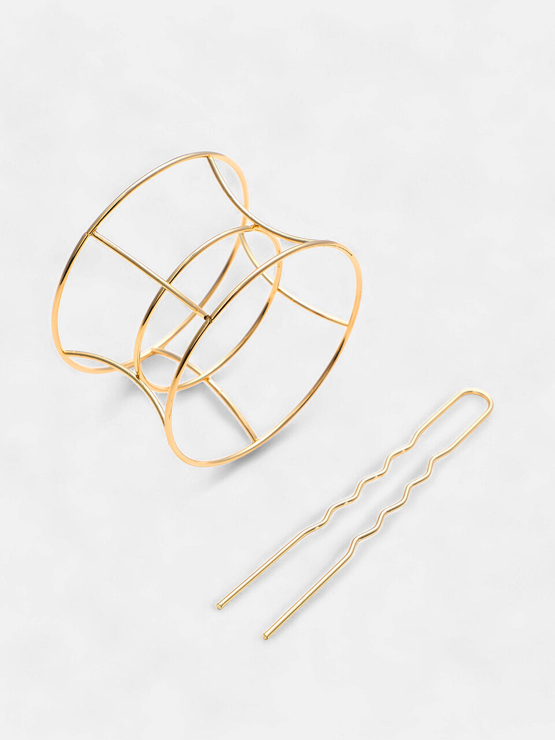 The Cuff Hair Pin - California Gold-SOHIPN6268