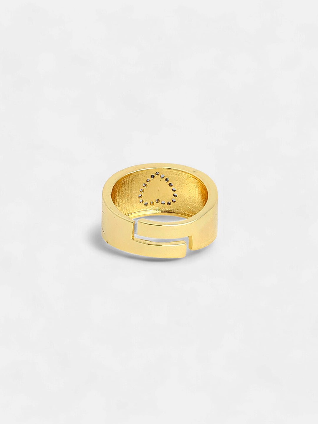 The Evil Heart Finger Ring - Daisy White-SOHIRG6099