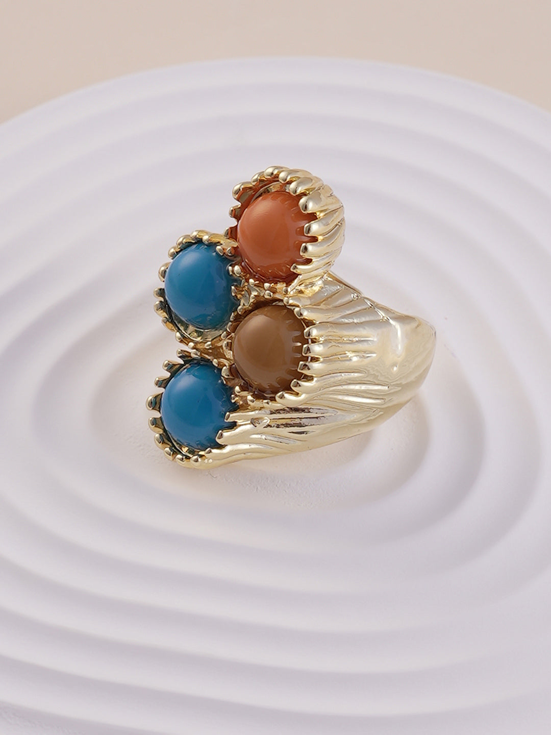The Regalis Statement Ring - California Gold-SOHIRG6111