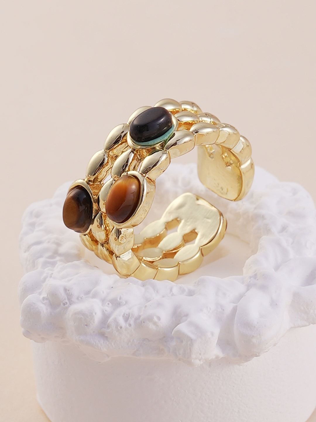The Renaissance Finger Ring - California Gold-SOHIRG6115