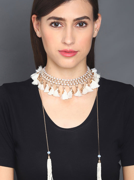 Tassel Choker Necklace