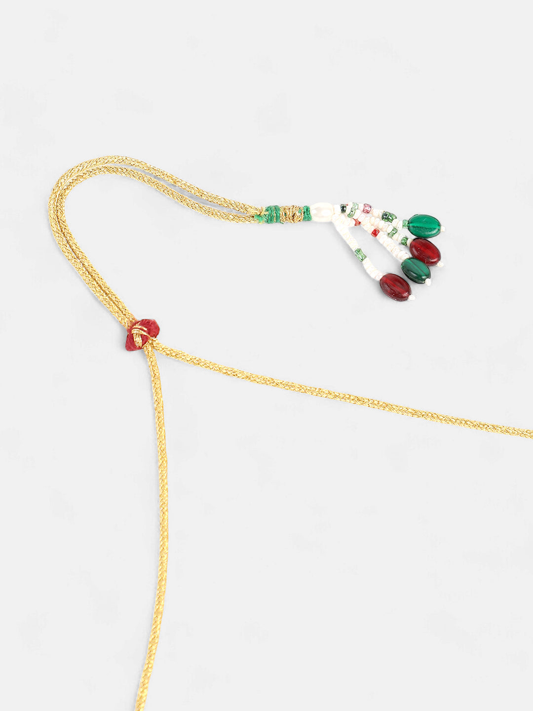 The Tahira Jewellery Set - Emerald Green-SOHNCK2210