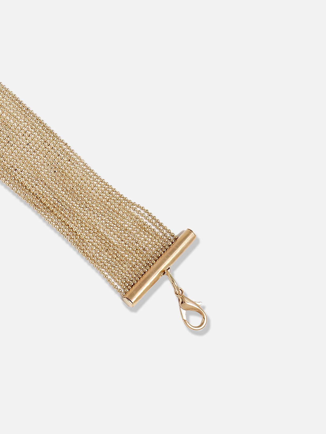 Gold Plated Designer Stone Party Necklace