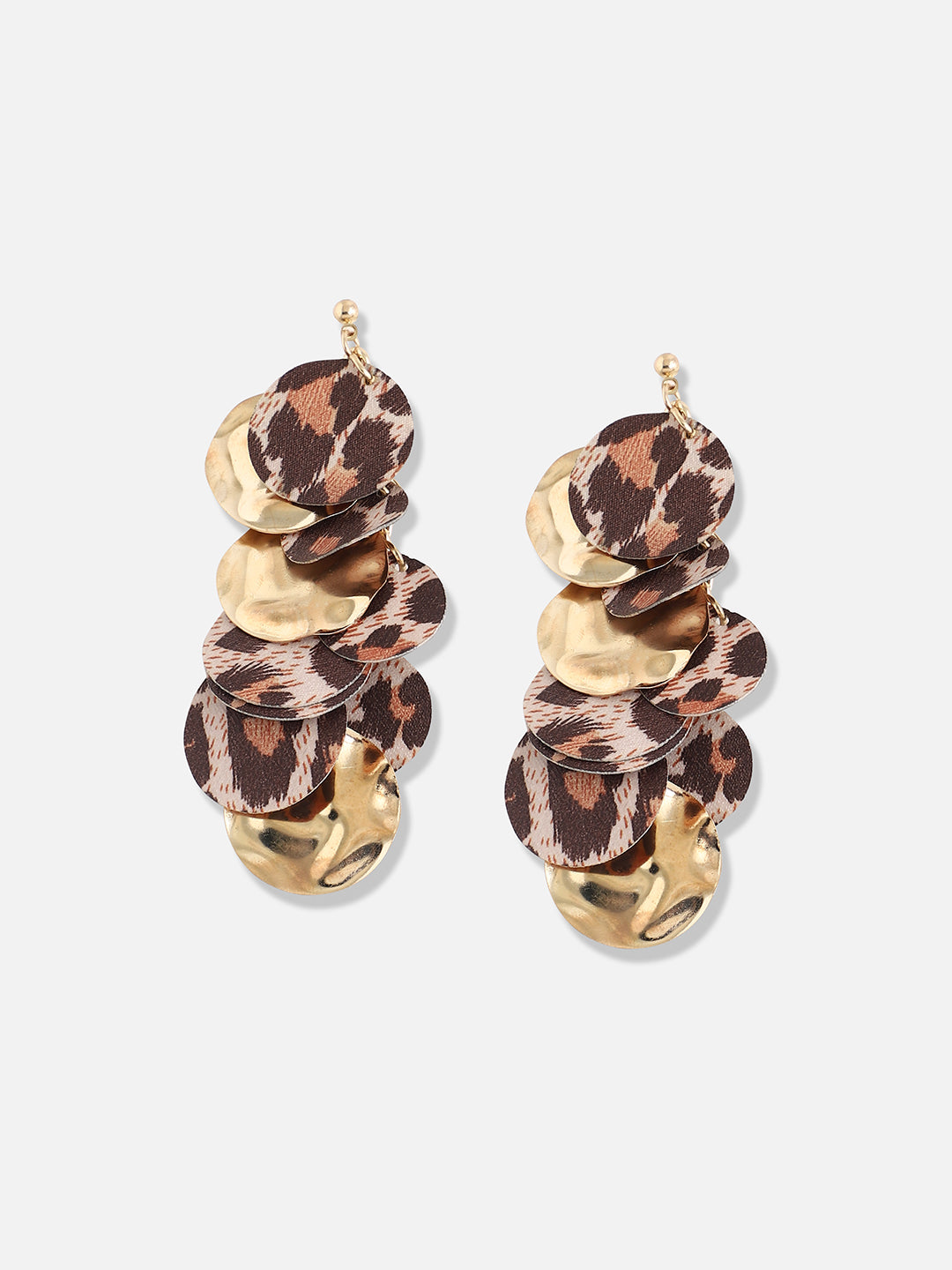 Gold Plated Designer Party Necklace and Earring Set