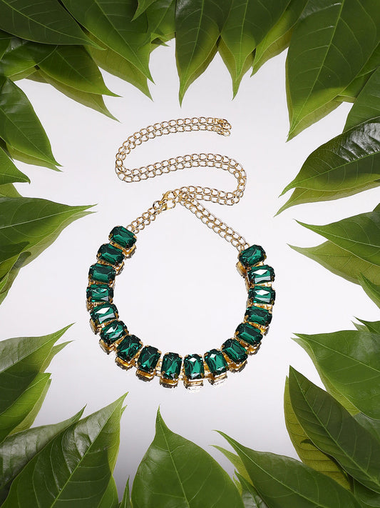 Gold Plated Designer Party Necklace