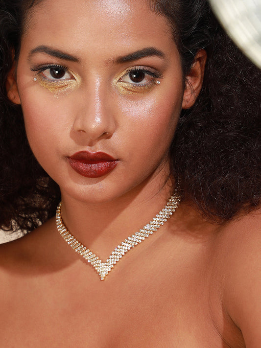 Silver Plated Designer Party Necklace