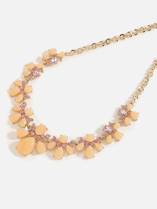 Peach Stone Necklace