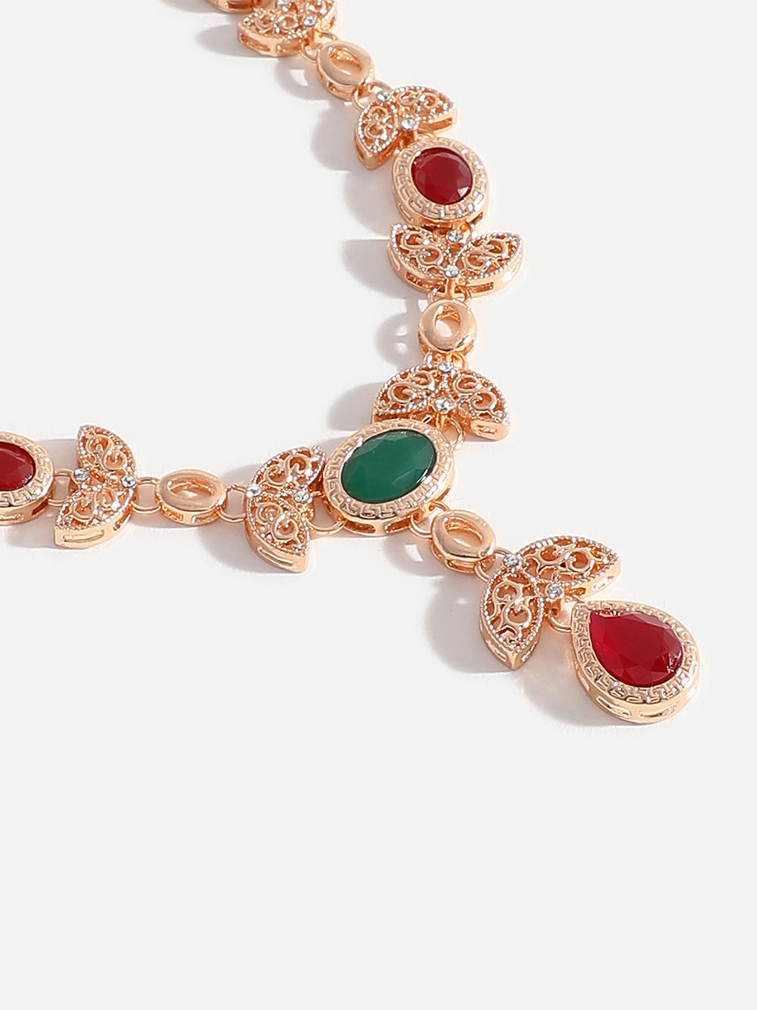 GOLD PLATED DESIGNER JEWELLERY SET